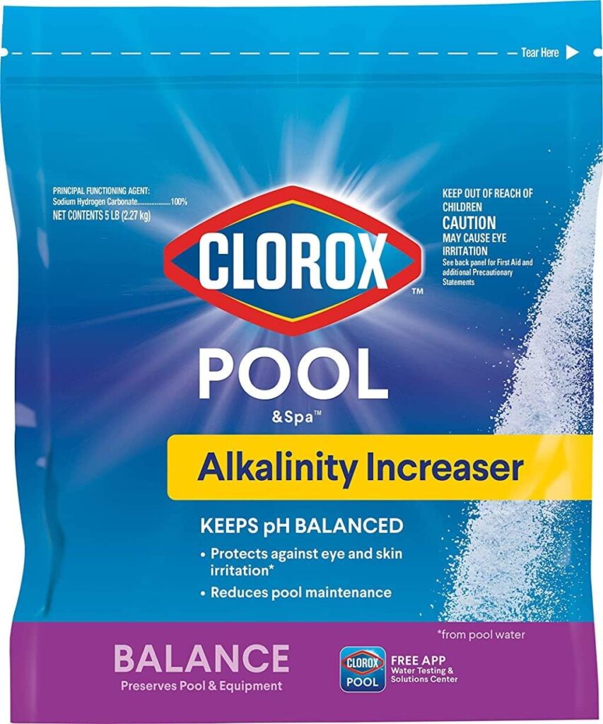 Clorox PoolSpa 12005CLX Alkalinity Increaser, 5 lb